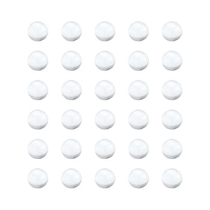 1600Pcs 3mm Lab Boiling Stones, Solid Round Clear Glass Boiling Beads, High Precision Soda Lime Glass Beads for Bottle Shaking Mixing Laboratory Experiments