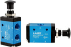 Pneumatic Solenoid Valve, 2 Position 3 Way G1/4 Aluminum Alloy Air Hand Lever Operated Manual Control Push-pull Direct Acting Type 2pcs