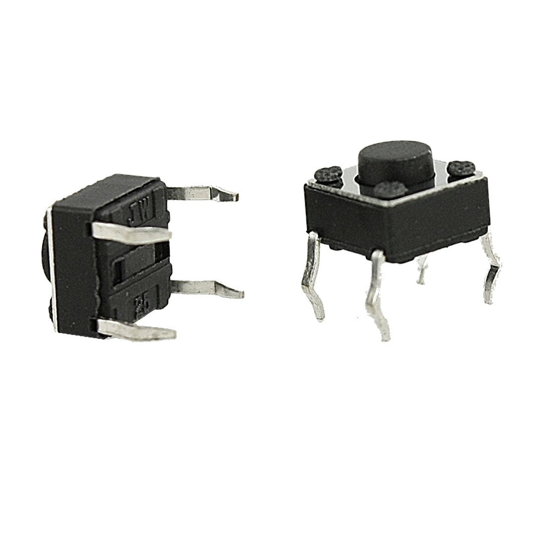 a12011500ux0269 Momentary Tactile Tact Push Button Switch DIP, 100 Piece 6 x 6 mm x 4.3 mm Panel PCB