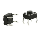 a12011500ux0269 Momentary Tactile Tact Push Button Switch DIP, 100 Piece 6 x 6 mm x 4.3 mm Panel PCB
