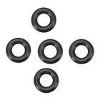 Fluorine Rubber O Rings, 15mm OD, 8mm Inner Diameter, 3.5mm Width, Seal Gasket Black 5Pcs