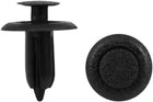 8Pcs 6.5mm Black Plastic Rivets Push Type Panel Retainer Fastener Clip for Mazda