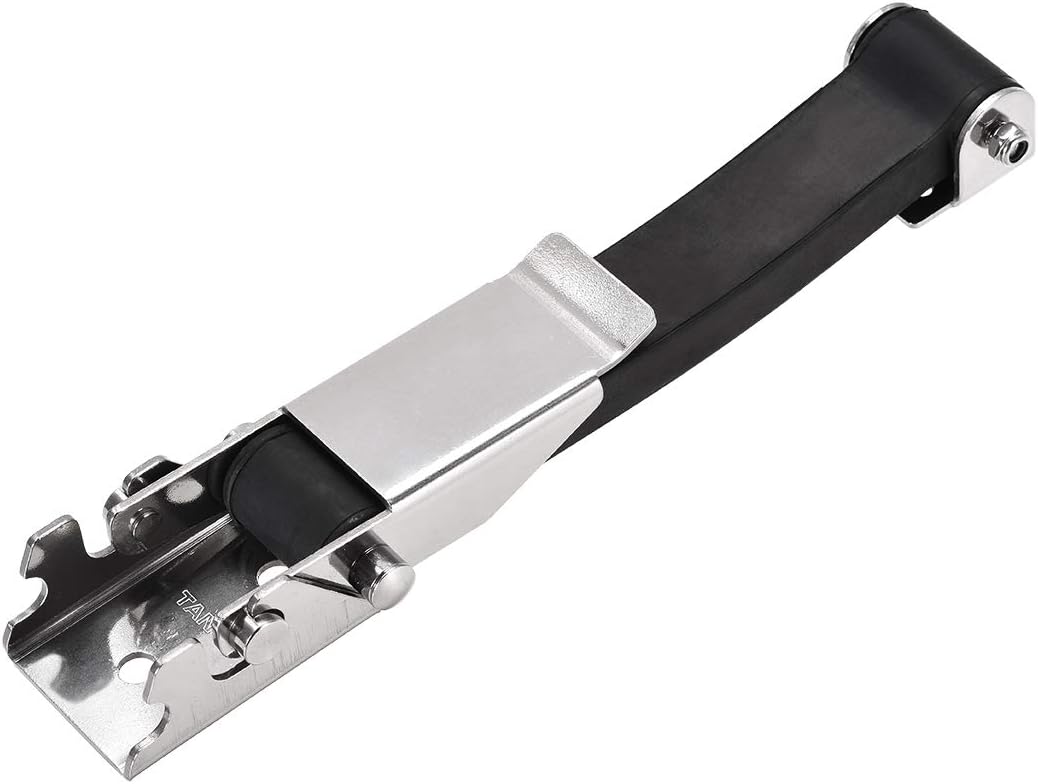 9.25-inch Rubber Flexible SUS304 Stainless Steel Draw Latches Buckle