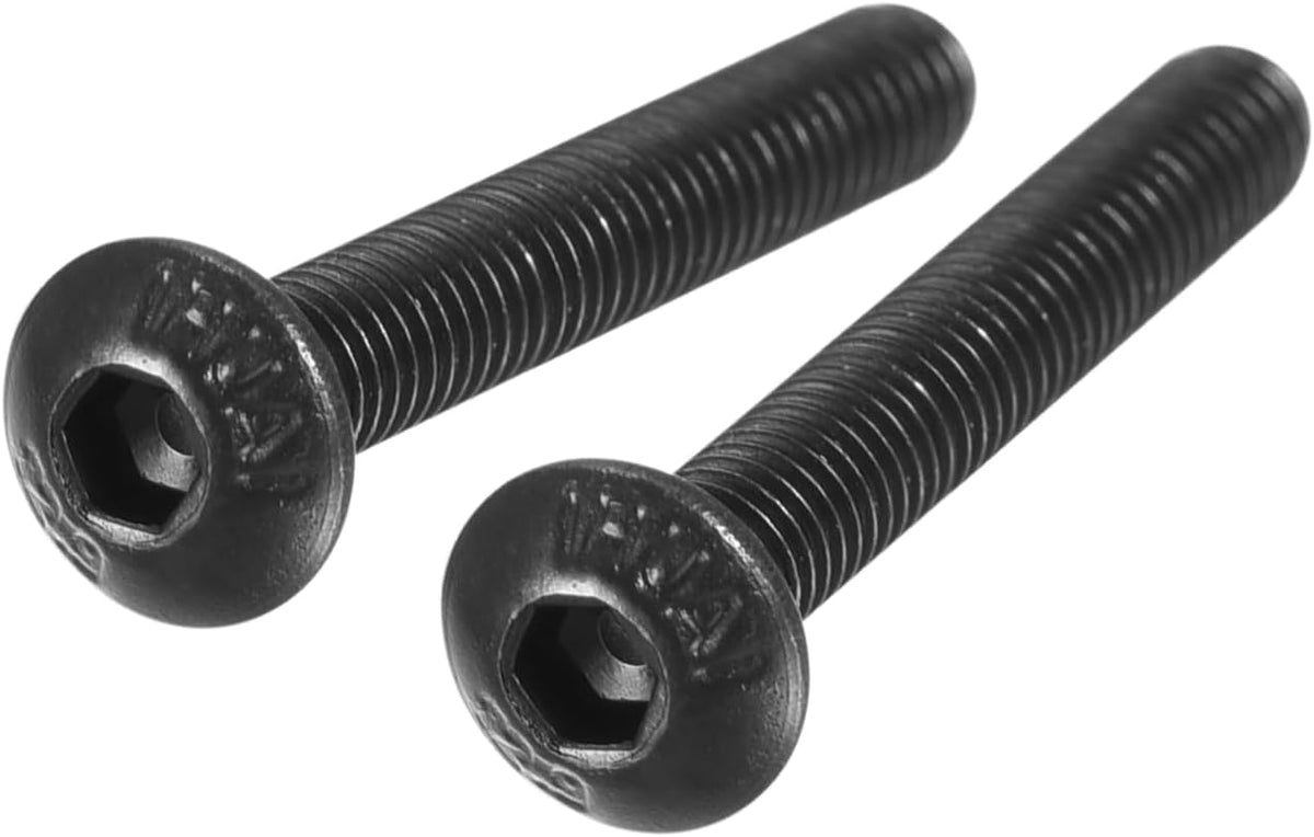 M3x6mm Sechskantschraubenkopf Mutter Schrauben Legierung Stahl 100Stück