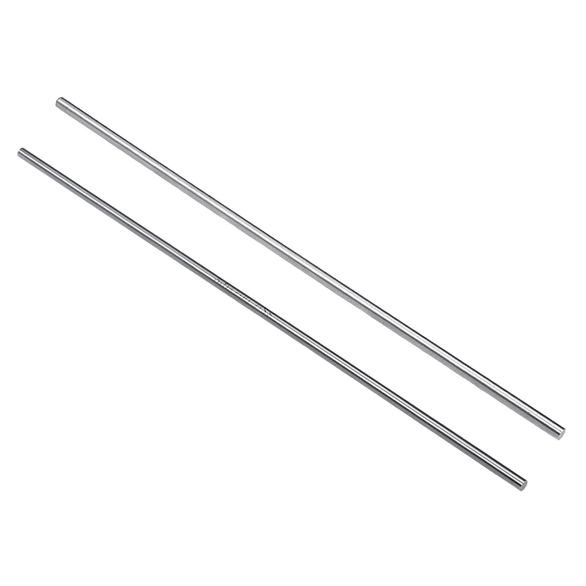 Round Steel Rod, 4mm, 3.5mm High Speed Steel Lathe Bar Stock Tool 100mm Long, for Shaft Gear Drill Lathes Boring Machine Turning 2pcs