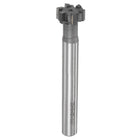 T-Slot Milling Cutters, 8mm Depth 20mm Cutting Dia 12mm Shank Tungsten Carbide Tip 6 Flutes T Slot End Mill for Stainless Steel Copper Aluminum