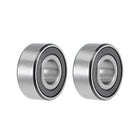 62203-2RS Deep Groove Ball Bearings 17mm x 40mm x 16mm Double Sealed Chrome Steel Z2 ABEC1 2pcs
