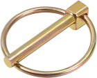 Linch Pin with Ring - 6mm x 43mm Trailer Pins Assortment Kit for Boat Kayak Canoe Trailer Tractor Trolley Horsebox