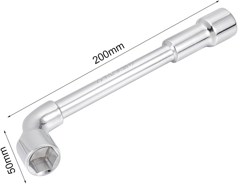 11mm Metrischer L-förmiger Winkel-Sechskantschlüssel Chromvernickelt, Cr-V