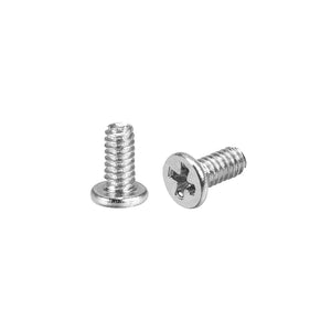M1.4x3.5mm Phillips skruvfastgörare silverton 2.5mm dia skruvhuvud för datorfläkt TV-växel 50st