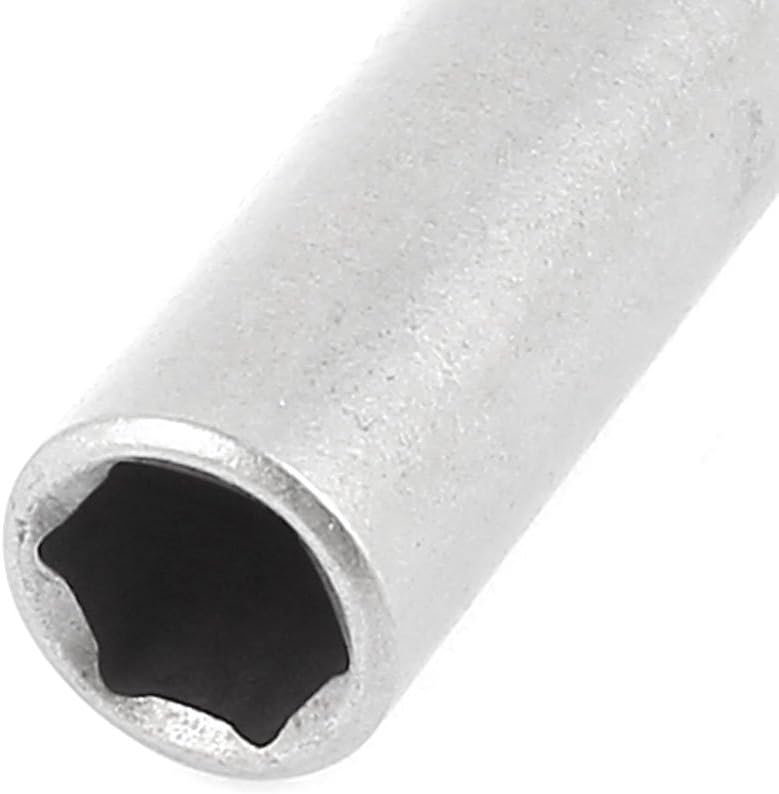 10mm Soket 1/4-inch Heks Bujur 150mm Panjang Nut Driver Adapter Bit Dril Abu-abu