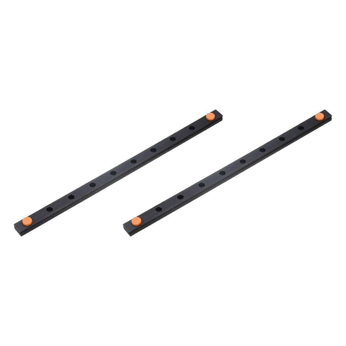 2 Pcs MGN12 250mm Bearing Steel Linear Guide Rail Miniature Linear Sliding Guideway Fit MGN12H Sliding Carriage Block in DIY 3D Printers and CNC Machine