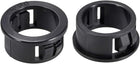 20mm Mounted Dia Snap in Cable Hose Bushing Grommet Protector Black 50pcs