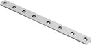 Repair Plate, 247mmx20mm, Flat Fixing Mending Corner Brace Bracket Connector, Pack of 1
