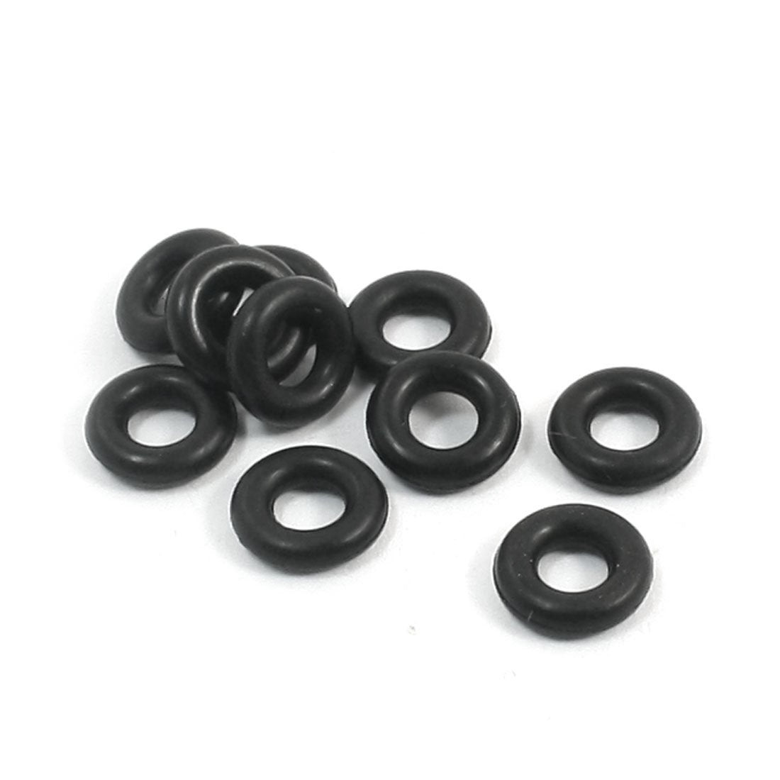 a14070400ux0137 7mm x 3mm x 2mm Black Rubber O Ring for 94111 RC 1/10 Car (Pack of 10)