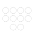 Silicone O-Ring, 28mm OD, 22mm ID, 3mm Width, VMQ Seal Rings Gasket, White, Pack of 10