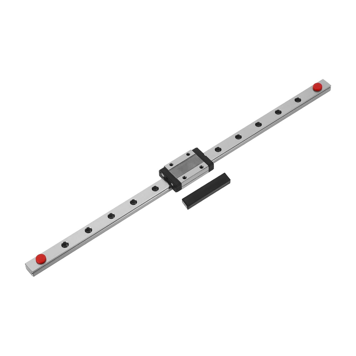 MGN12 350mm Linear Sliding Rail Guide with MGN12H Sliding Carriage Block and Mini Guide, Linear Motion Guideway for Mini Engraving CNC Machine 3D Printer