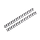 2PCS Linear Motion Rod Shaft Guide 12mm x 100mm (0.472 x 3.93 inches) for 3D Printer and CNC Machine, Metric H8 Tolerance, Rigidity 53-62 HRC,Ra0.35m