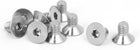 M5x8mm 316 Stainless Steel Countersunk Flat Head Hex Socket Cap Screw 10pcs