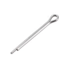 Split Cotter Pin - 1.5mm x 16mm 304 Stainless Steel 2-Prongs Silver Tone Fastener Clip Key 60Pcs