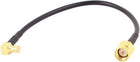 MCX-JW Male to SMA-J Male RG174 Coaxial Cable Pigtail 15cm