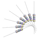100Pcs 4.7M Ohm Resistor, 1W 5% Tolerance Metal Oxide Film Resistors, Axial Lead, Flame Proof for DIY Electronic Projects and Experiments