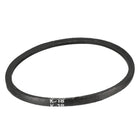 K-18 V Belt Machine Transmission Rubber, Black Replacement Drive Belt 18 inch Pitch Girth 8mm Width 6mm Height JIS Standard