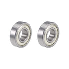 R8ZZ Deep Groove Ball Bearings 1/2" x 1-1/8" x 5/16" Double Sh
