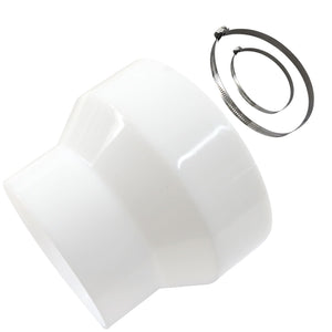 LinkMejor 4 a 3 Pulgadas Adaptador Reductor de Ducto