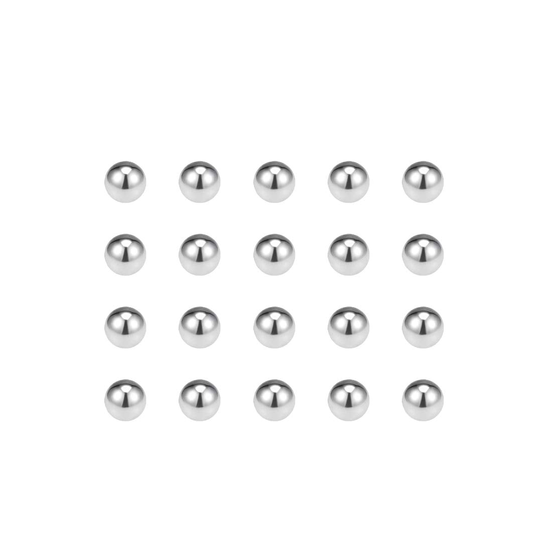 5mm Bearing Balls 316L Stainless Steel G100 Precision Balls 50pcs