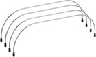 Metal Internal Wire Frames - 9.84" 4Pcs Tubular Bag Frame Arc-Shaped Bag Handles for Lunch Bag Purse Bag Backpack DIY Making