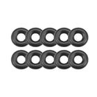 Nitrile Rubber O-Rings 3.2mm OD 1.2mm ID 1mm Width, Metric Nitrile Rubber Sealing Gasket, Pack of 10