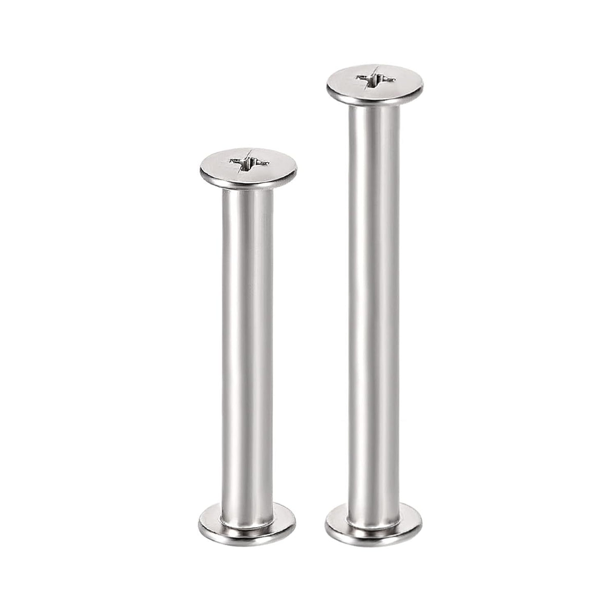 Screw Post Female 4x35mm 5x40mm Binding Bolts Carbon Steel, Total 20 Sets