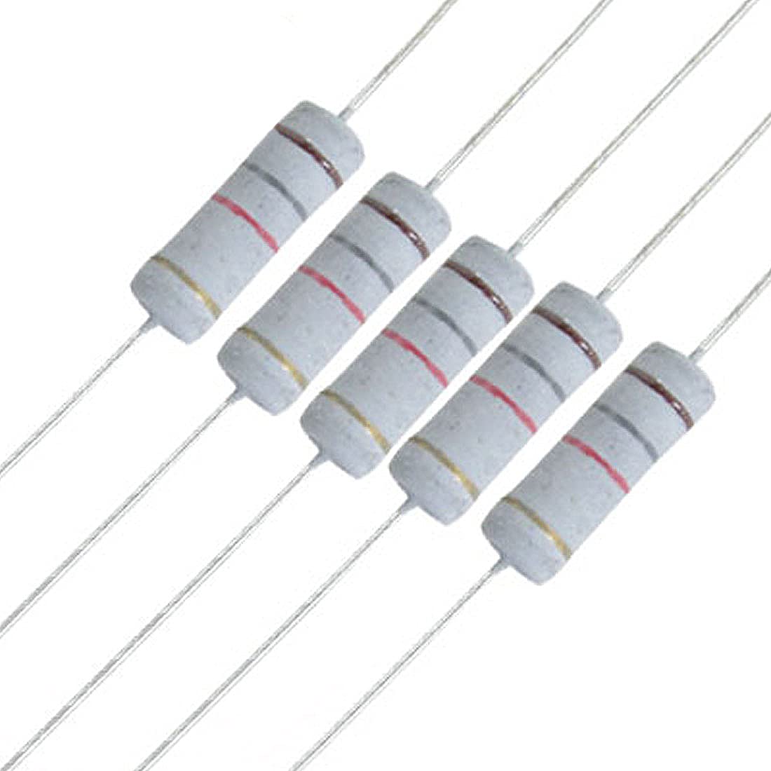 10 x 3W 500V 1.8K ohm 1K8 Metal Oxide Film Type Resistors