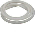 4mm x 8mm High Temp Resistant Silicone Rubber Tube Hose Pipe Milky 1 Meter Long