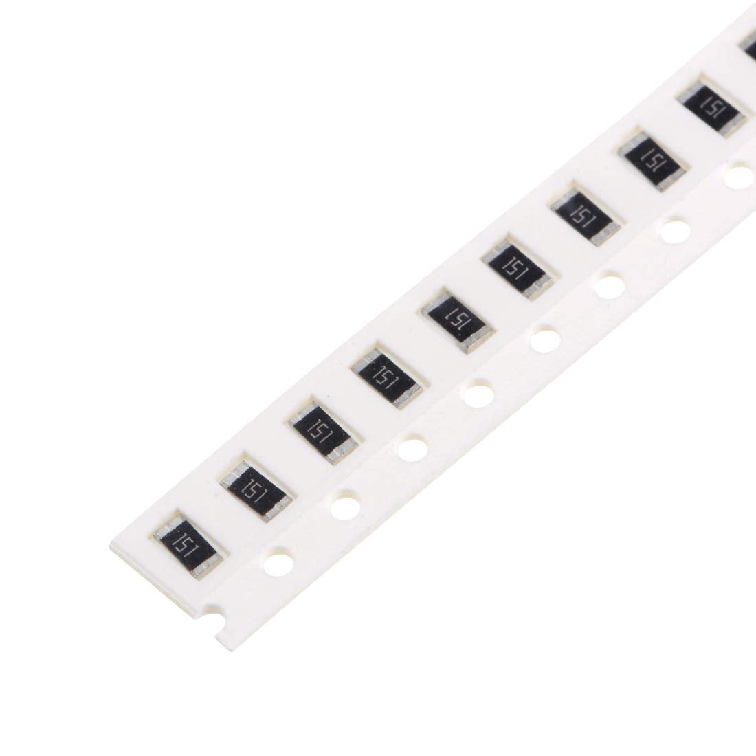 Surface Mounted Devices Chip Resistor, 150 Ohm 1/4W 1206 Fixed Resistors, 5% Tolerance 1000pcs