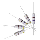 50Pcs 470 Ohm Resistor, 5W 5% Tolerance Metal Oxide Film Resistors, Axial Lead, Flame Proof for DIY Electronic Projects and Experiments