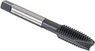M12 x 1.75 Spiral Point Threading Tap, H2 Tolerance High Speed Steel TICN Coated, Round Shank with Square End, Metric Screw Taps Tapping Bit for Machinist Thread Repair