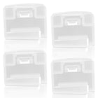 Professionele vervanging kledingkast deur top gids set (4-Pack)