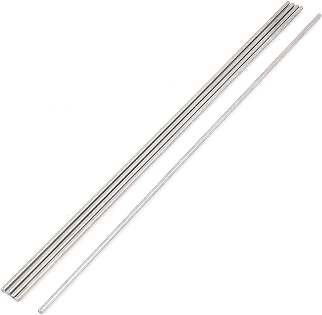 5 Pcs 2mmx200mm Metal Solid Round Rod Bar for DIY RC Model