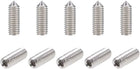 50Pcs M4x12mm Internal Hex Socket Set Grub Screws Cone Point 304 Stainless Steel Screw