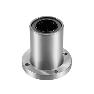 LM25UU Round Flange Linear Ball Bearings, 25mm Bore Dia, 40mm OD, 59mm Length 1Pcs