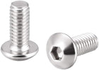 M4x10mm Machine Screws Hex Socket Round Head Screw 304 Stainless Steel Fasteners Bolts 20pcs