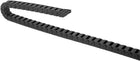 Drag Chain Cable Carrier Closed Type with End Connectors R28 15X20mm 1.5 Meter Plastic for Electrical CNC Router Machines Black