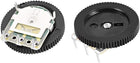 20K Ohm Dial Wheel Potentiometer for Audio Stereo Volume Switch Control 16x6mm 20Pcs