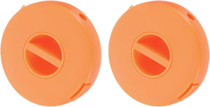 2Pcs Torsore Cavo per Tapparelle, Tenuta di Tensione per Cavi Tapparelle, Manici di Sicurezza Plastica per Tende Schermi Corde, Arancione