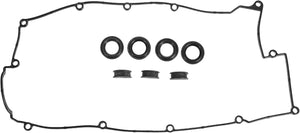 1 Set Motorventildekse Gummipakninger til Hyundai Tiburon 2003-2008 No.2244123000 Sort