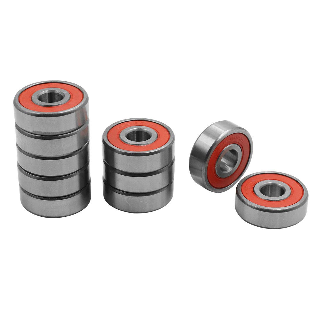 10pcs Universal 6301RS Deep Groove Sealed Shielded Ball Bearing 37 x 12 x 12mm
