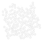 Silicone O-Rings, 6mm OD 3mm ID 1.5mm Width VMQ Seal Gasket for Compressor Valves Pipe Repair, White, Pack of 148