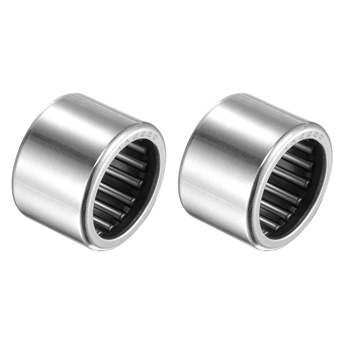TA2220 Needle Roller Bearings 22mm Bore 29mm OD 20mm Width Chrome Steel Open End 2pcs